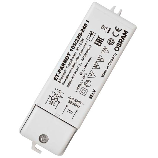 RENDL lighting accessorie TRAFO 35-105W 12V AC DIMM  12V 105W G13003 1