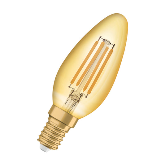 RENDL light source OSRAM Vintage candle  amber 230V E14 LED EQ35  2400K G13308 1