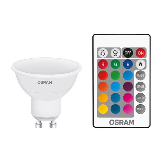 RENDL light source OSRAM RGBW PAR16  white  230V GU10 LED EQ25  2700K G13577 1