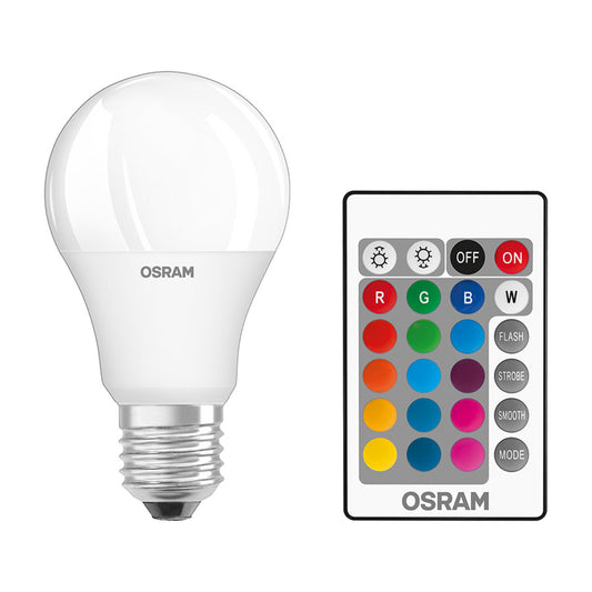 RENDL light source OSRAM RGBW Classic A   matte 230V E27 LED EQ60  2700K G13579 1