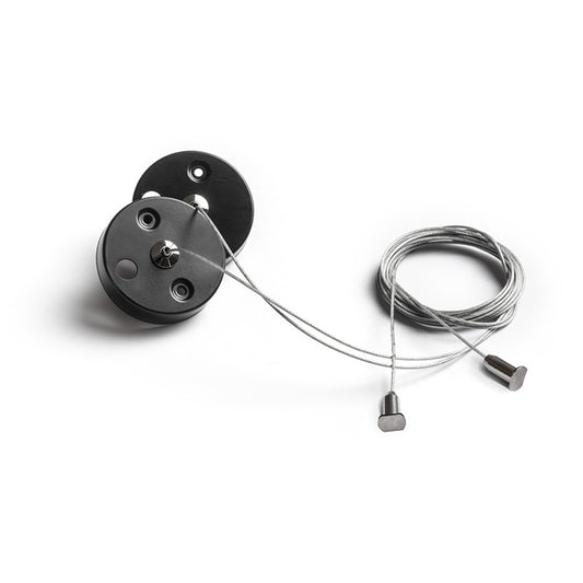 RENDL pendant lamp TRIDENT PRO suspension kit 2 pcs black   G13672 1