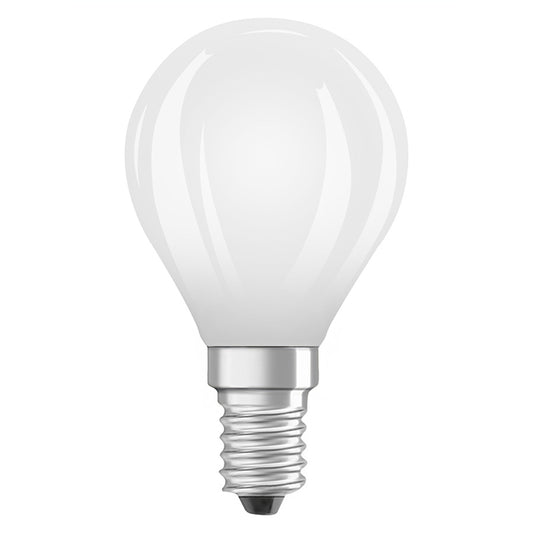 RENDL light source OSRAM Retrofit mini-ball DIMM matte 230V E14 LED EQ25 2700K G13847 1