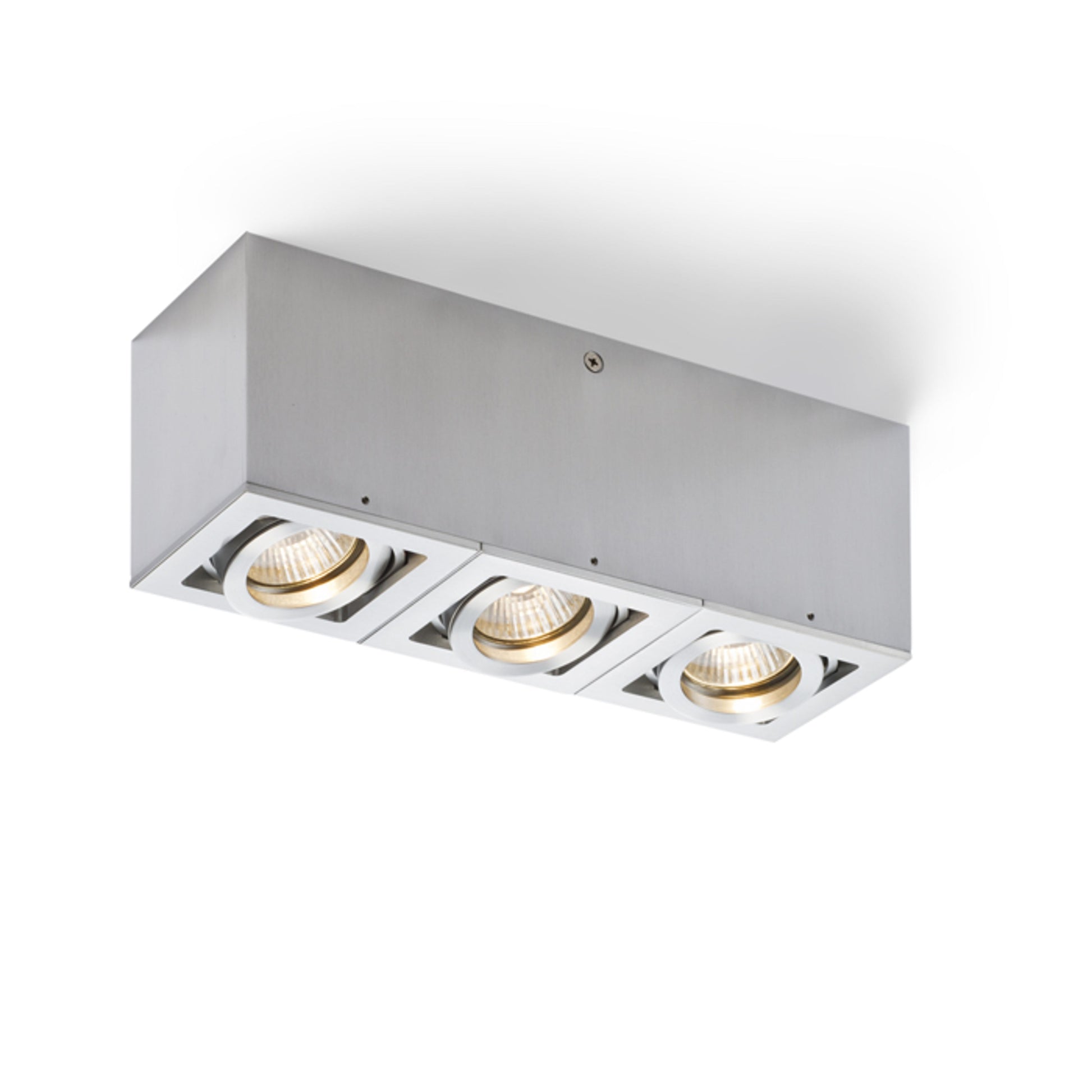 RENDL surface mounted lamp BERIT III ceiling aluminum 230V GU10 3x50W R10121 1