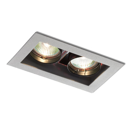 RENDL Outlet MONE II directional silver grey 12V GU5,3 2x50W R10217 1
