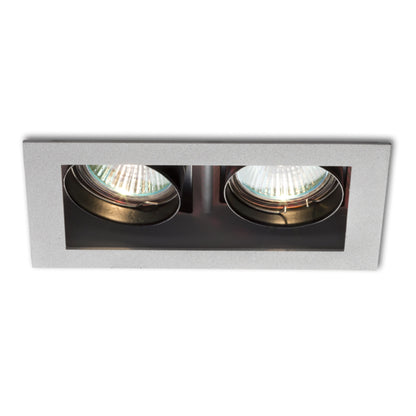 RENDL Outlet MONE II directional silver grey 12V GU5,3 2x50W R10217 3