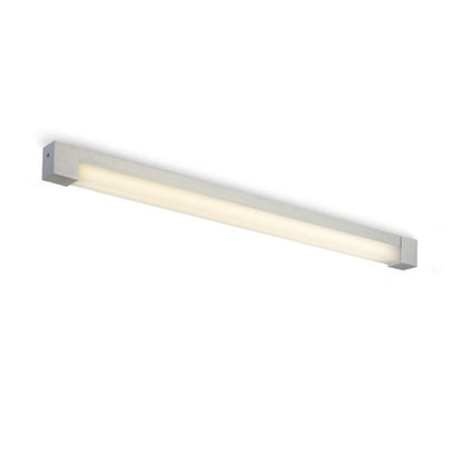 RENDL Outlet PERISA 90 wall brushed aluminum 230V G5 21W IP44 R10265 1
