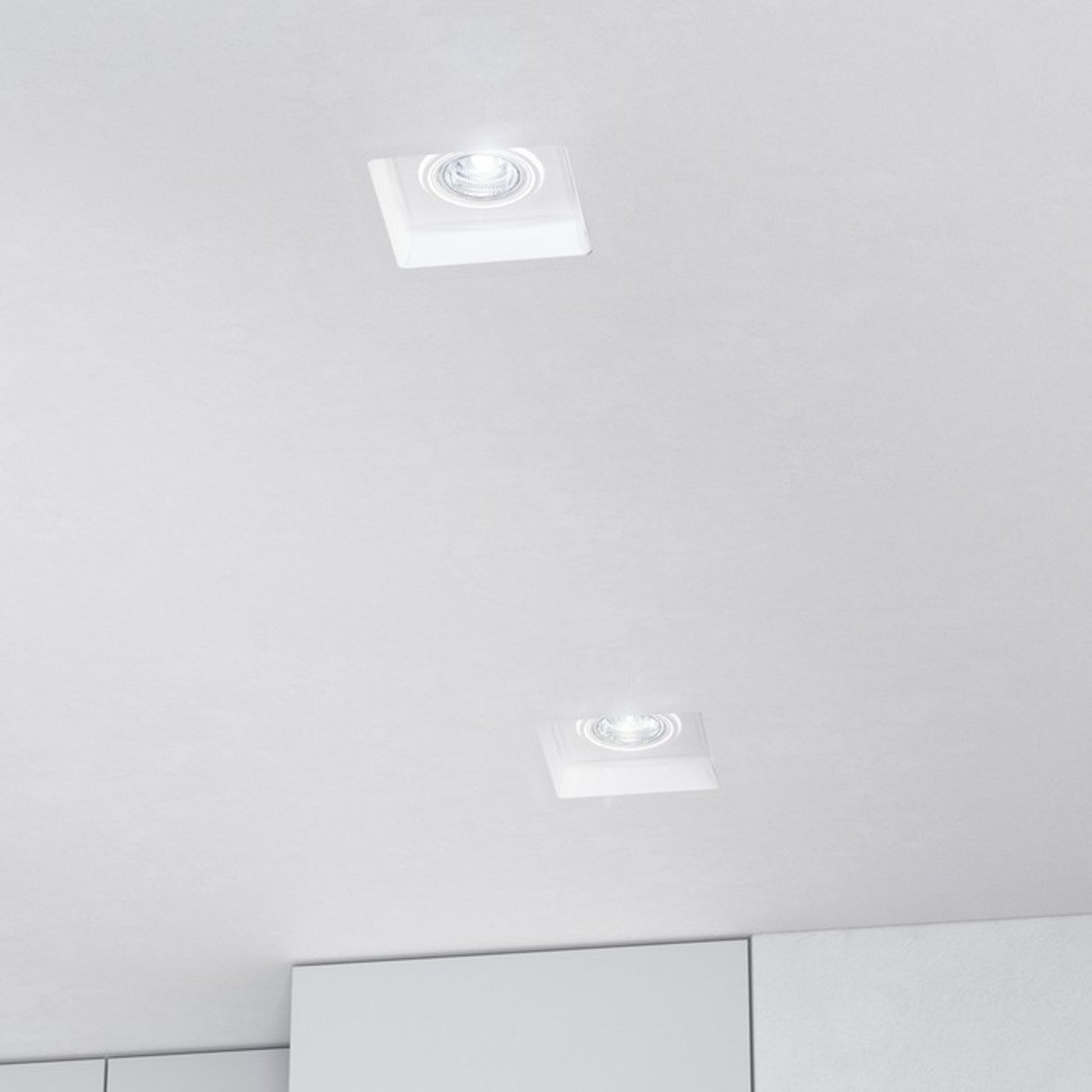 RENDL Outlet DINO SQ G53 directional  plaster 230V LED G53 15W R10272 2