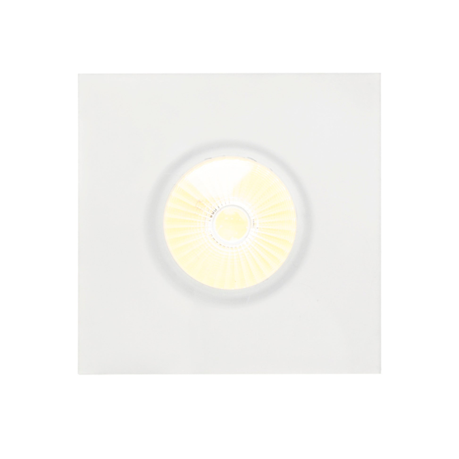 RENDL Outlet KAY SQ recessed satinated glass 230V/350mA LED 5W 3000K R10418 5