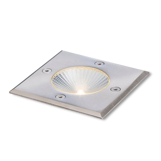 RENDL outdoor lamp RIZZ SQ 105   stainless steel 230V LED 3W 96° IP65  3000K R10436 1