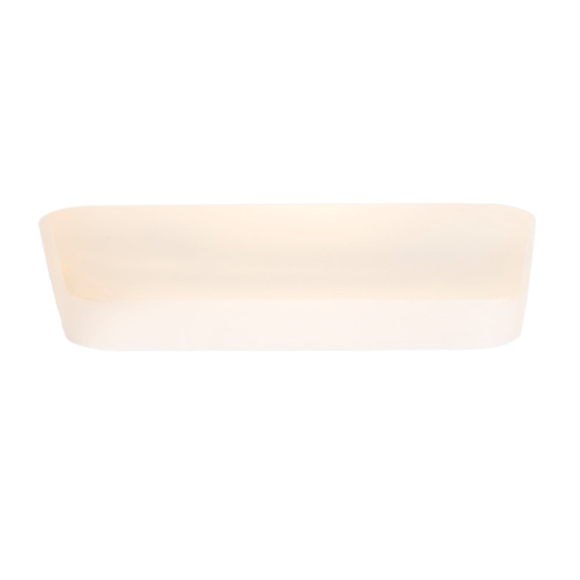 RENDL recessed light MIA SQ recessed  plaster/satinated glass 230V LED E27 2x11W R10443 2