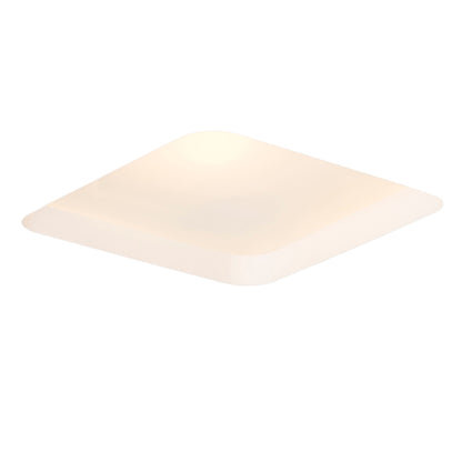 RENDL recessed light MIA SQ recessed  plaster/satinated glass 230V LED E27 2x11W R10443 4
