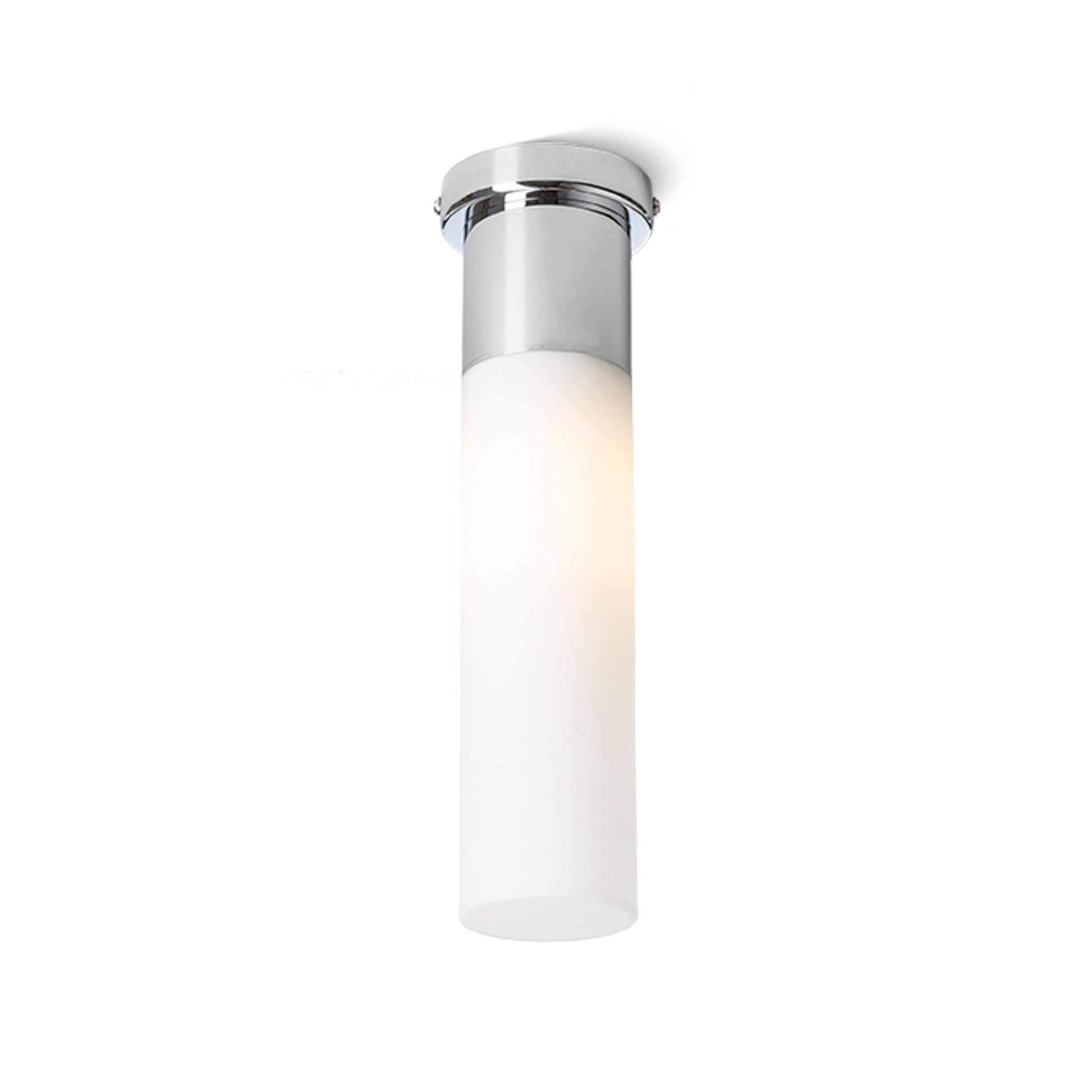 RENDL surface mounted lamp EIGHT ceiling  opal-colored glass/chrome 230V LED E27 11W IP44 R10492 1