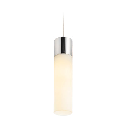 RENDL pendant lamp EIGHT pendant  opal-colored glass/chrome 230V LED E27 11W R10493 2