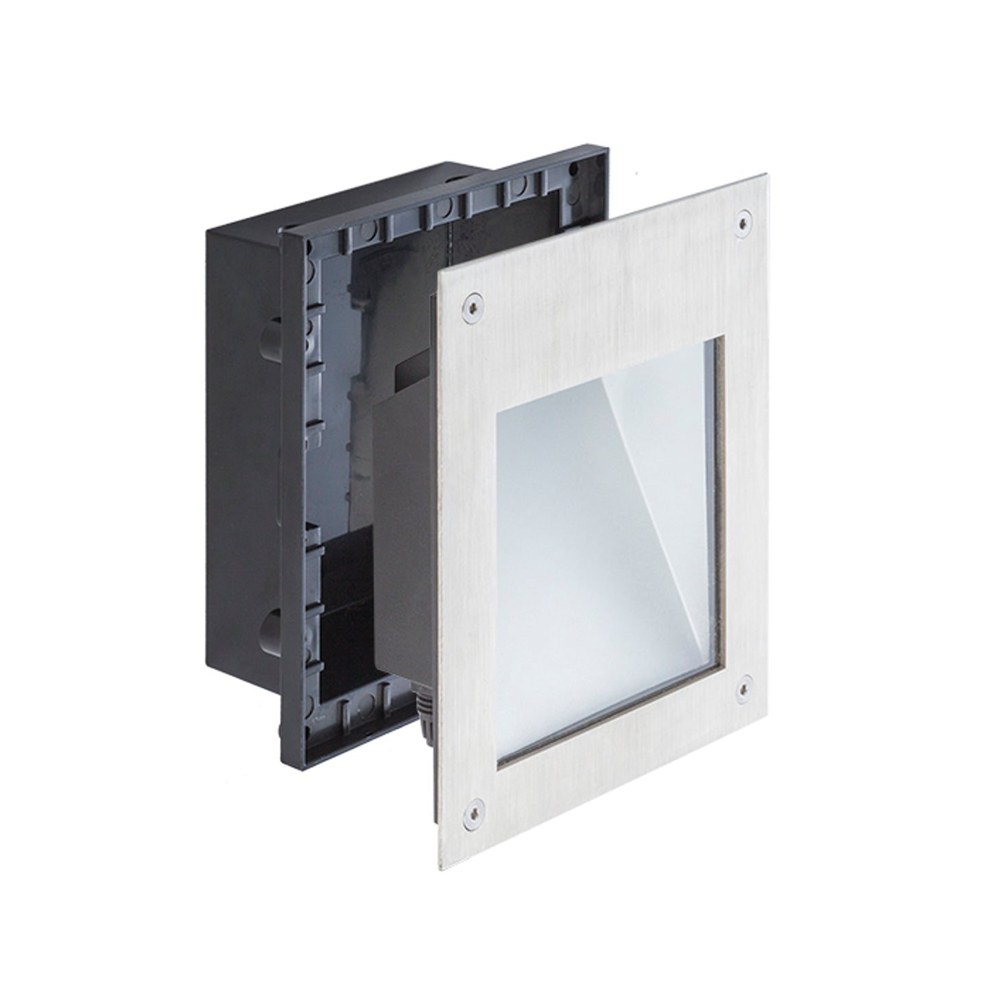 RENDL outdoor lamp AKORD wall recessed stainless steel 230V LED 3W IP65 3000K R10546 4