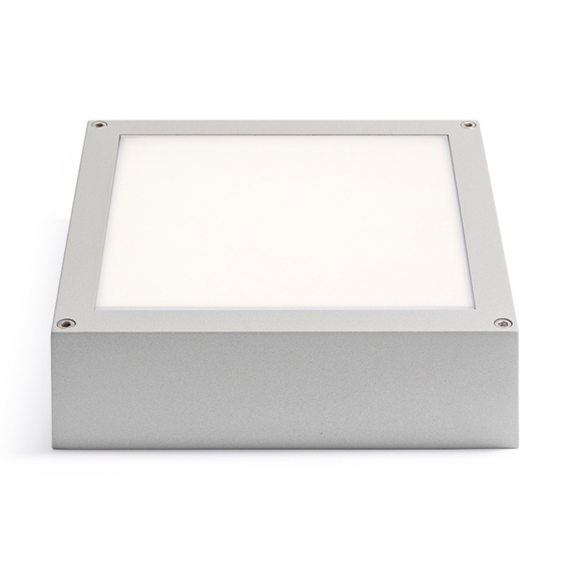 RENDL outdoor lamp SCOTT ceiling silver grey 230V LED 9.8W IP54 3000K R10552 3