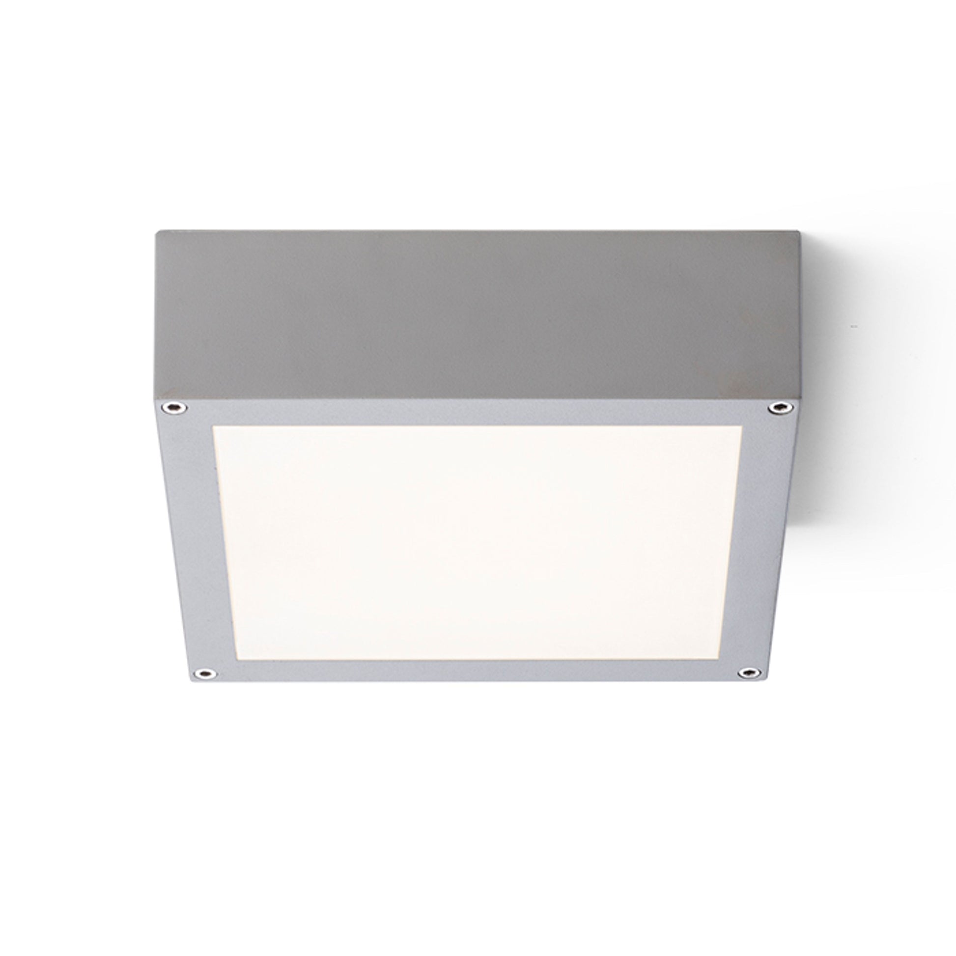 RENDL outdoor lamp SCOTT ceiling silver grey 230V LED 9.8W IP54 3000K R10552 6