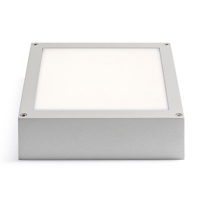 RENDL outdoor lamp SCOTT ceiling silver grey 230V LED 9.8W IP54 3000K R10552 7