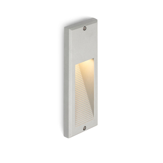 RENDL outdoor lamp FACA recessed silver grey 230V LED 2W IP54 3000K R10557 1