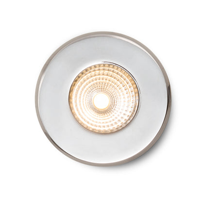 RENDL Outlet MERGO R recessed chrome 230V LED 6.5W IP44 3000K R10572 2