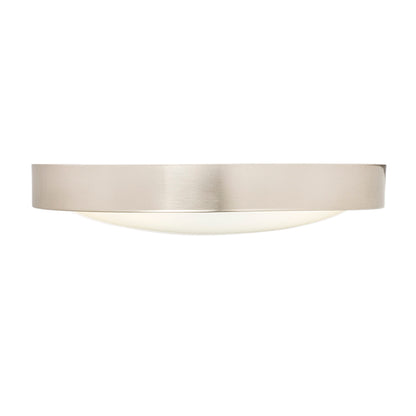 RENDL surface mounted lamp BARRY ceiling matt nickel 230V 2GX13 22W IP44 R10576 2