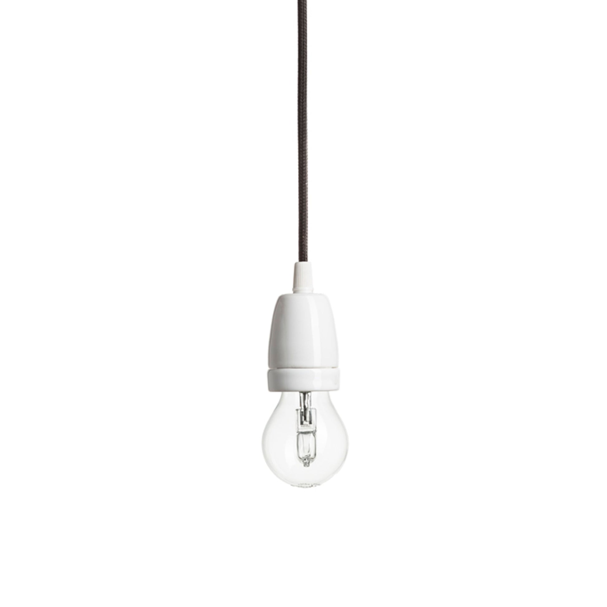 RENDL shades, shade bases, pendent sets FABIO pendant set black porcelain 230V LED E27 15W R10618 7