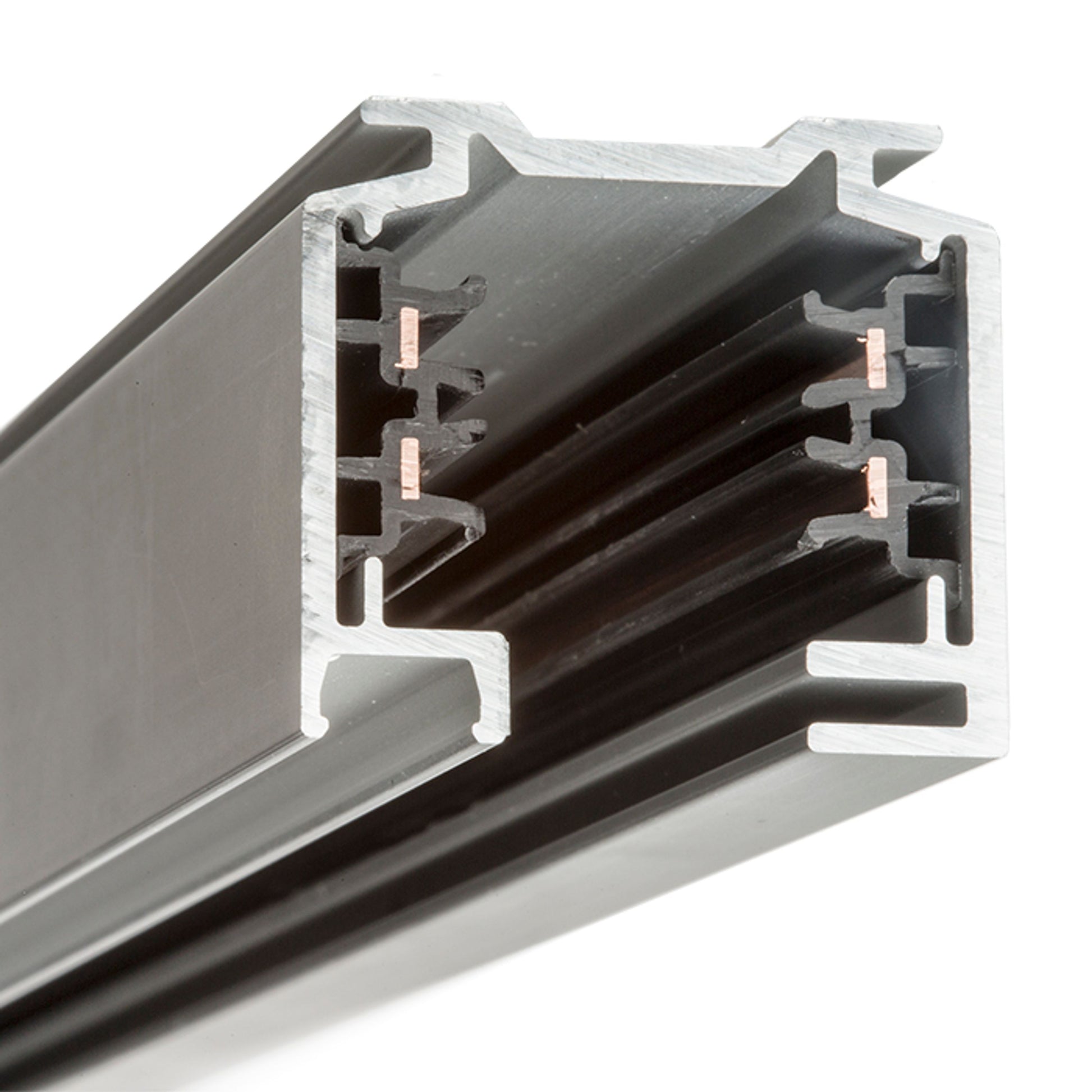 RENDL 3-circuit track system EUTRAC 2m 3-circuit track silver grey 230V  R11302 3