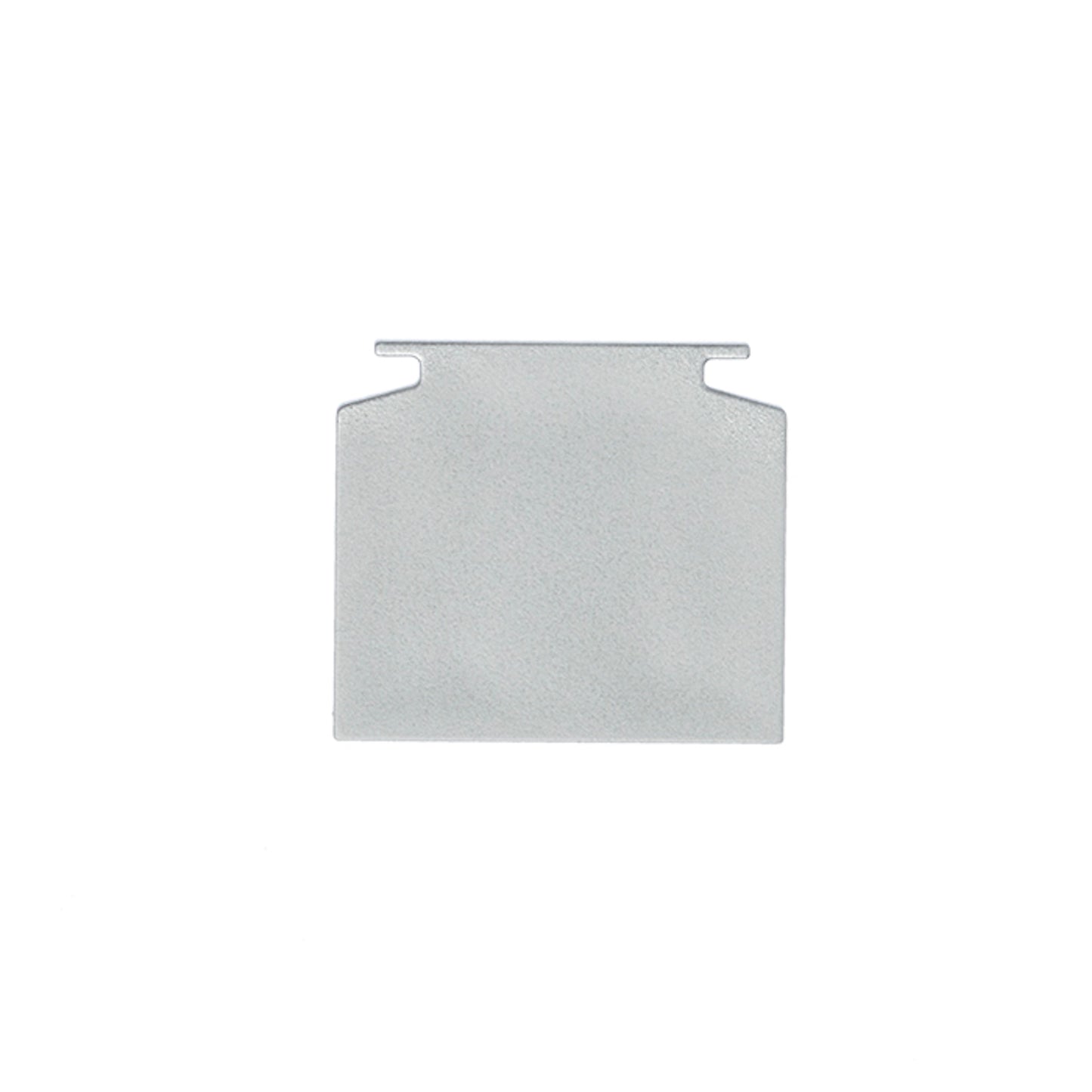 RENDL 3-circuit track system EUTRAC end cap for 3-circuit track silver grey  R11309 3