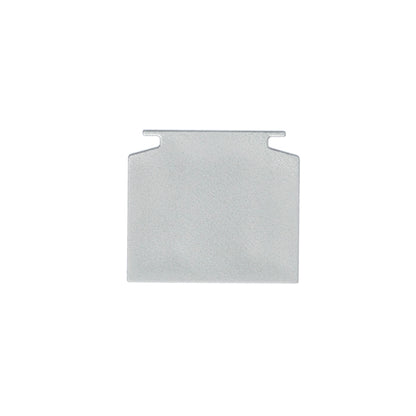 RENDL 3-circuit track system EUTRAC end cap for 3-circuit track silver grey  R11309 3