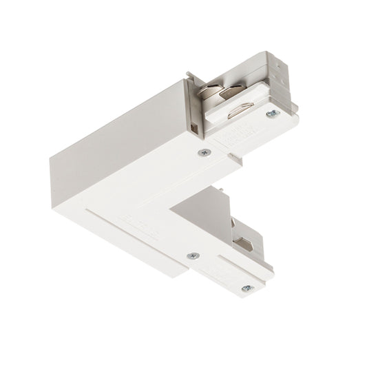 RENDL 3-circuit track system EUTRAC L connector outer polarity white 230V  R11323 1