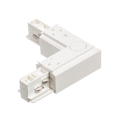 RENDL 3-circuit track system EUTRAC L connector inner polarity white 230V  R11326 3