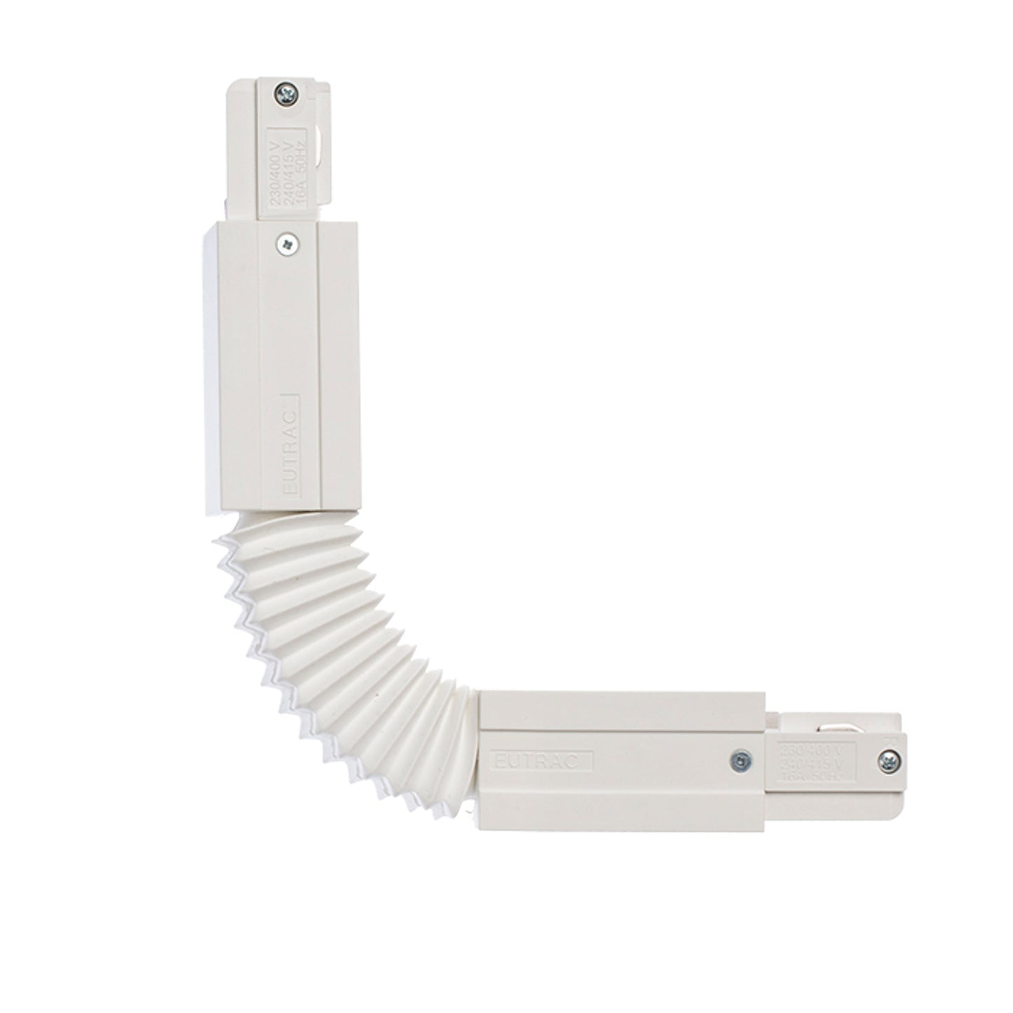 RENDL 3-circuit track system EUTRAC flex connector white 230V  R11329 3