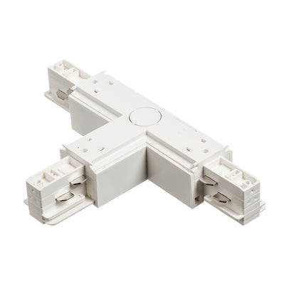 RENDL 3-circuit track system EUTRAC T connector, polarity right white 230V  R11332 3