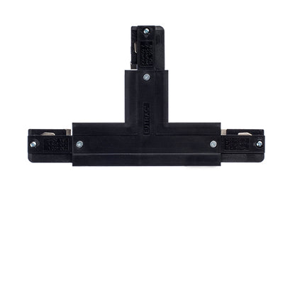 RENDL 3-circuit track system EUTRAC T connector, polarity right black 230V  R11333 2