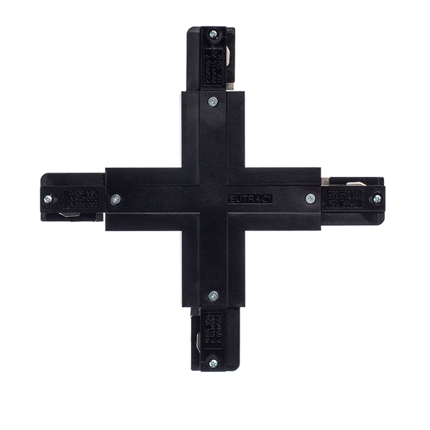 RENDL 3-circuit track system EUTRAC X connector black 230V  R11339 2
