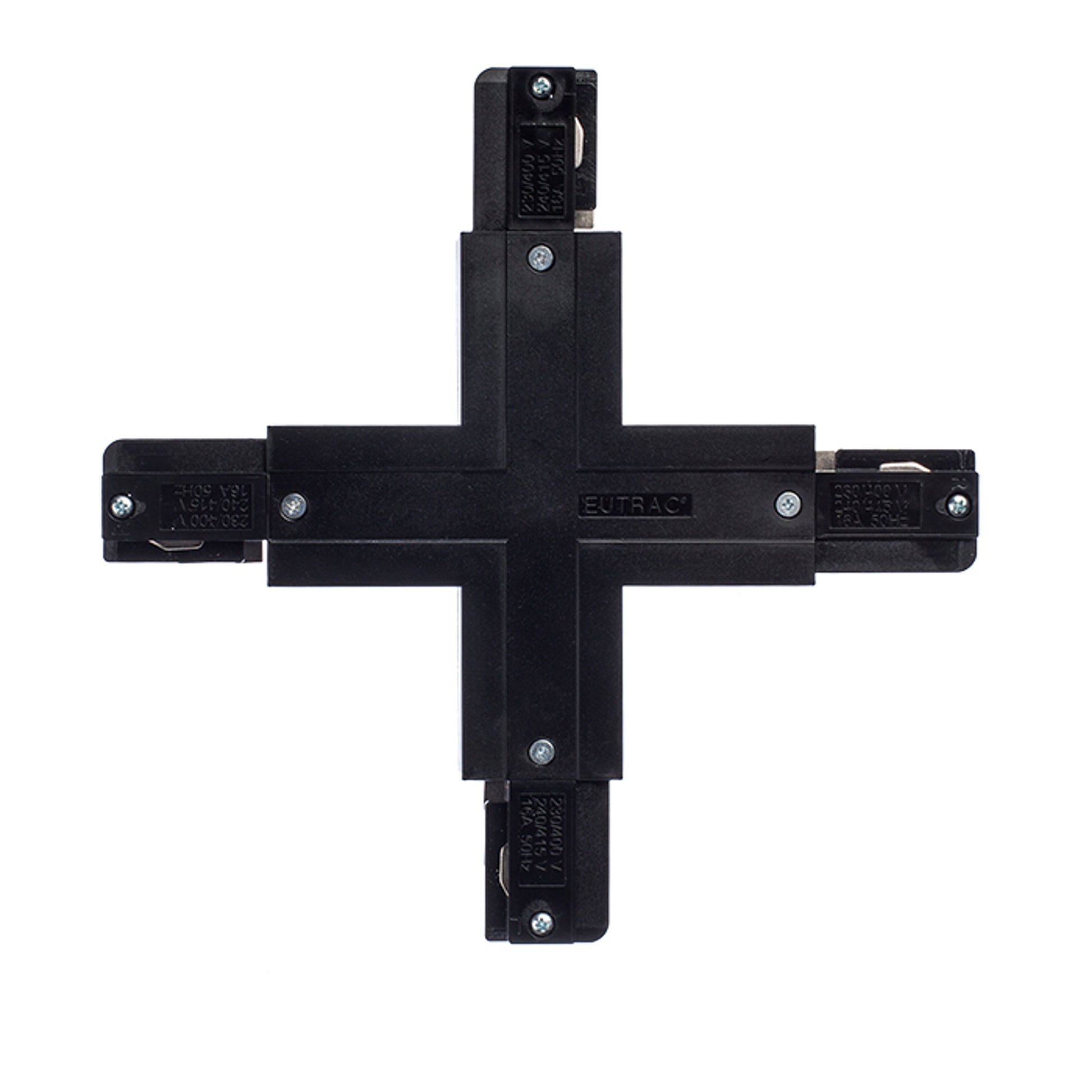 RENDL 3-circuit track system EUTRAC X connector black 230V  R11339 2