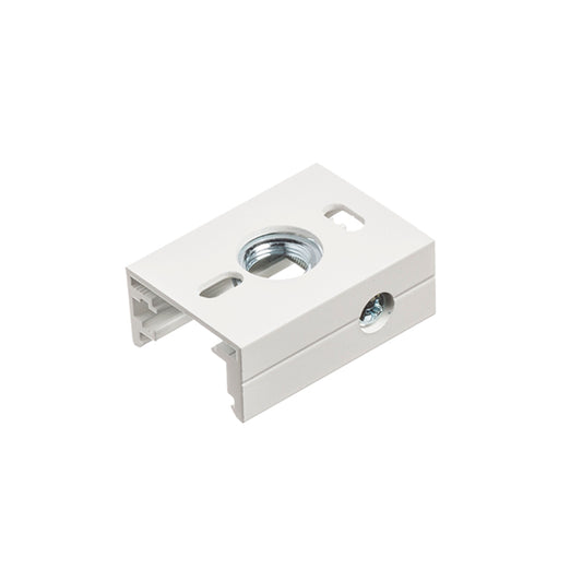 RENDL 3-circuit track system EUTRAC track clamp for 3-circuit tracks white  R11349 1