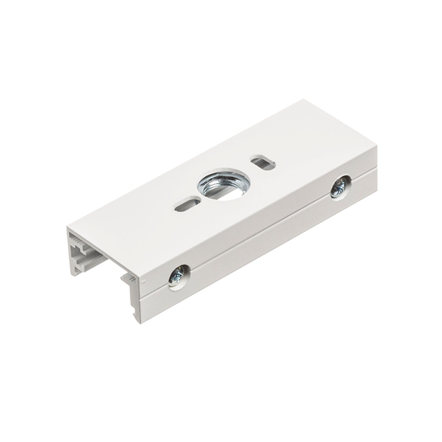 RENDL 3-circuit track system EUTRAC joint connector for 3-circuit tracks white  R11354 1
