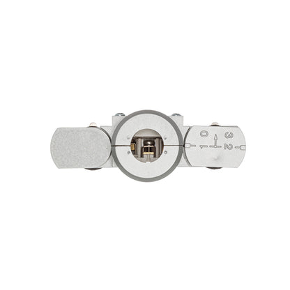 RENDL 3-circuit track system EUTRAC pendant adapter for 3-circuit tracks silver grey 230V  R11362 2