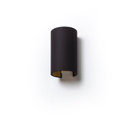 RENDL wall lamp RON W 15/25 wall  Polycotton black/golden foil 230V LED E27 15W R11464 2