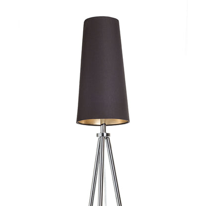 RENDL shades, shade bases, pendent sets CONNY 15/30 table shade Polycotton black/golden foil max. 23W R11468 8
