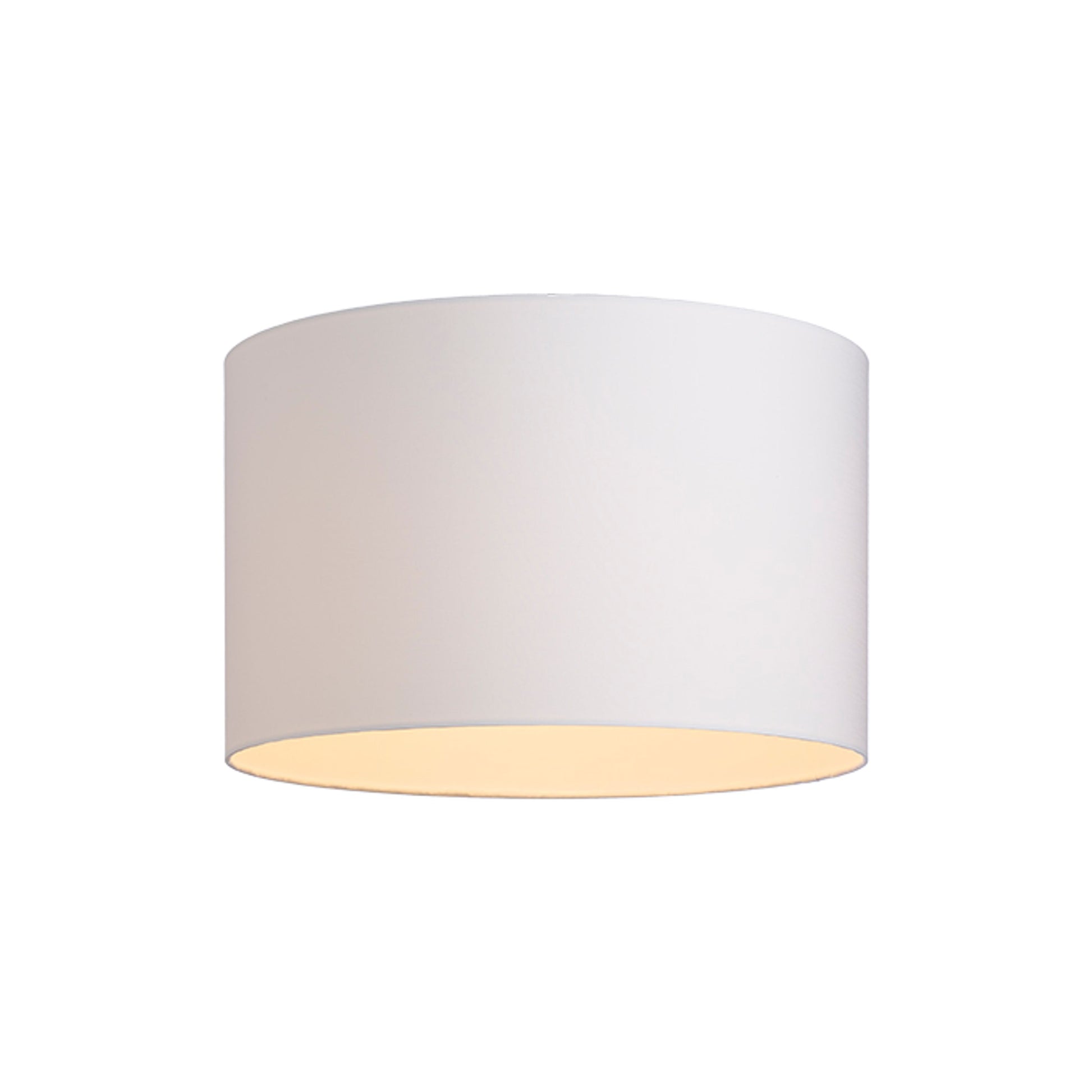 RENDL shades, shade bases, pendent sets RON 40/25 shade Polycotton white/white PVC max. 23W R11493 2