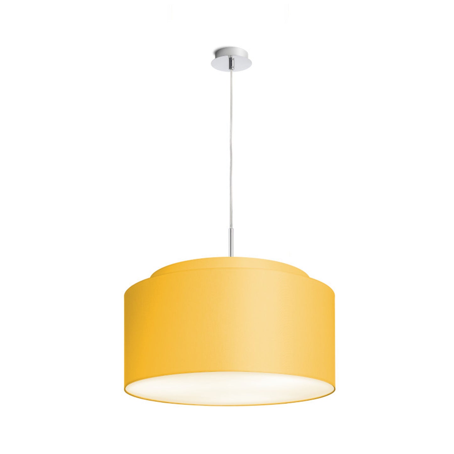 RENDL shades, shade bases, pendent sets DOUBLE 55/30 shade Chintz apricot/white PVC max. 23W R11508 3