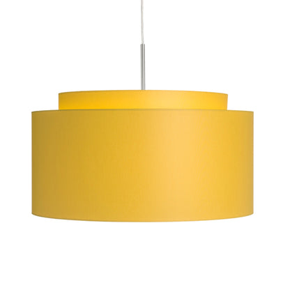 RENDL shades, shade bases, pendent sets DOUBLE 55/30 shade Chintz apricot/white PVC max. 23W R11508 8