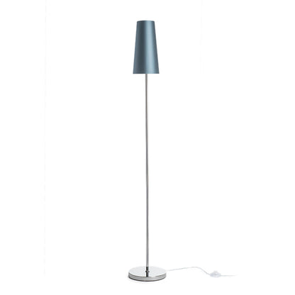 RENDL shades, shade bases, pendent sets CONNY 15/30 table shade  Monaco petrol blue/silver PVC  max. 23W R11579 3