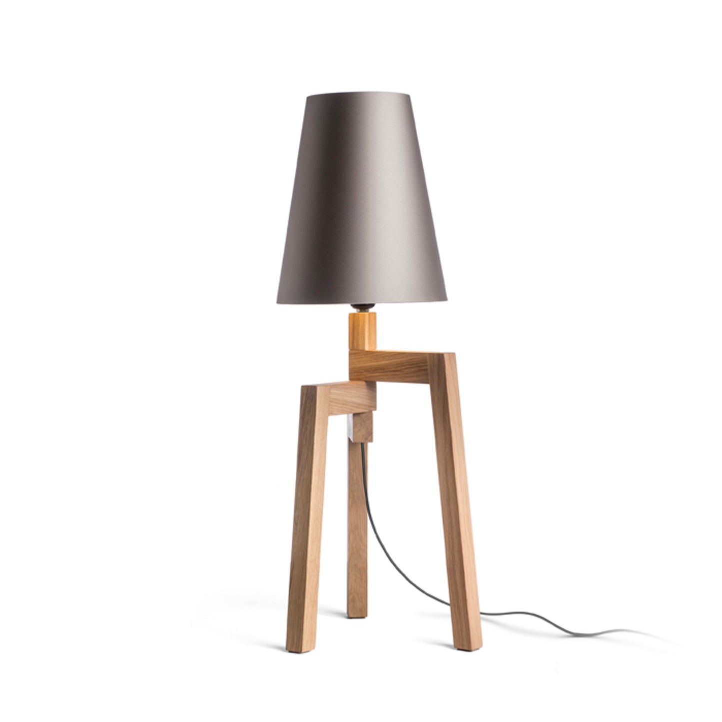 RENDL shades, shade bases, pendent sets CONNY 25/30 table shade  Monaco dove gray/silver PVC  max. 23W R11591 2