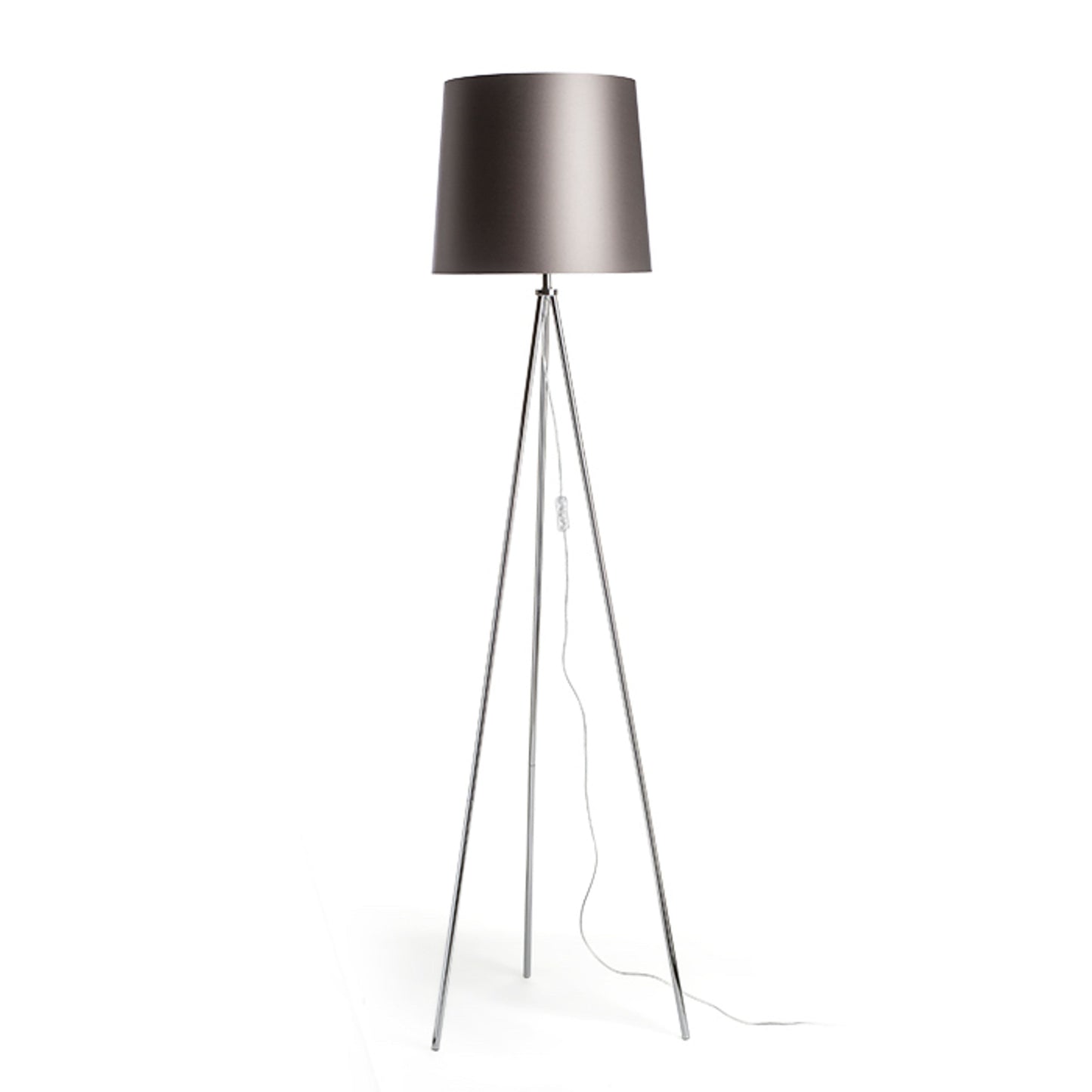 RENDL shades, shade bases, pendent sets CONNY 35/30 shade  Monaco dove gray/silver PVC  max. 23W R11592 8