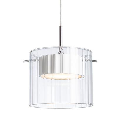 RENDL pendant lamp ESTRA I pendant white clear glass 230V LED 5W  3000K R11679 7