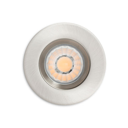 RENDL recessed light RINO decorative front cover  matt nickel  R11686 2