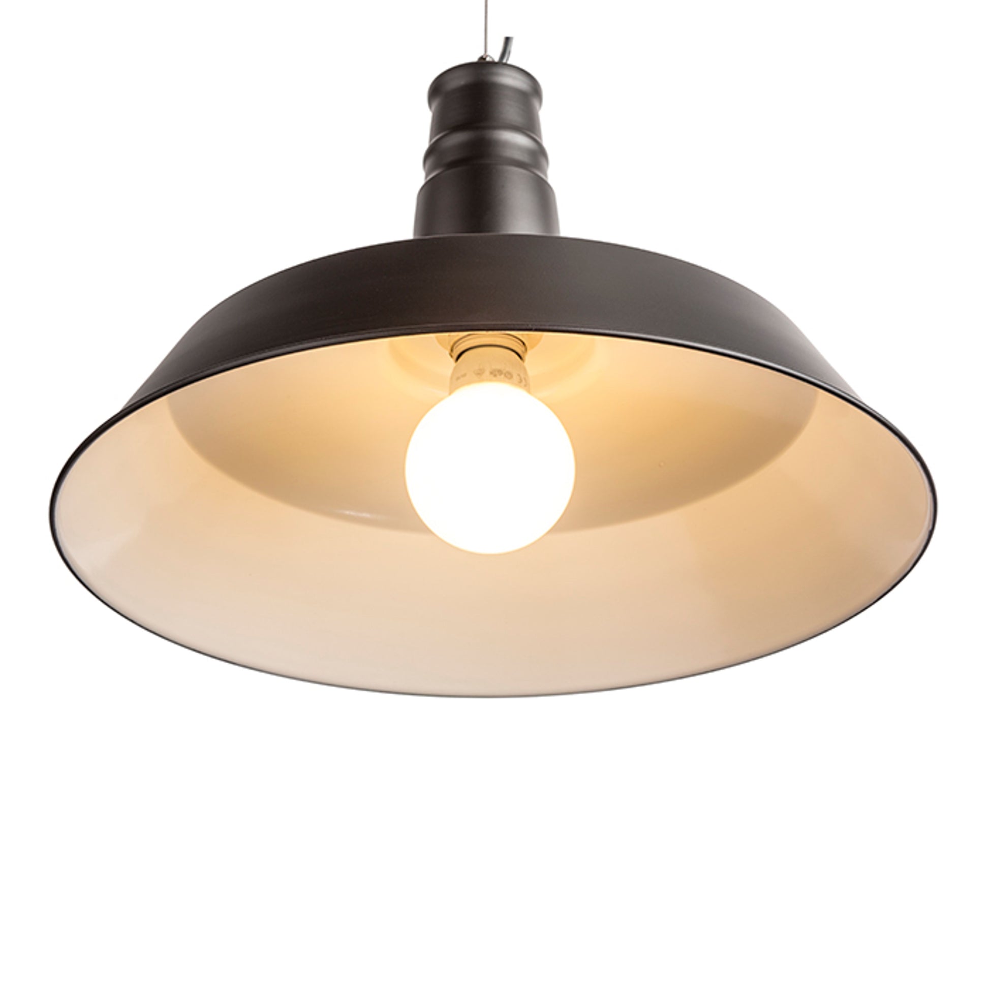 RENDL Outlet GOLDIE 46 pendant black/white  230V LED E27 30W R11690 10