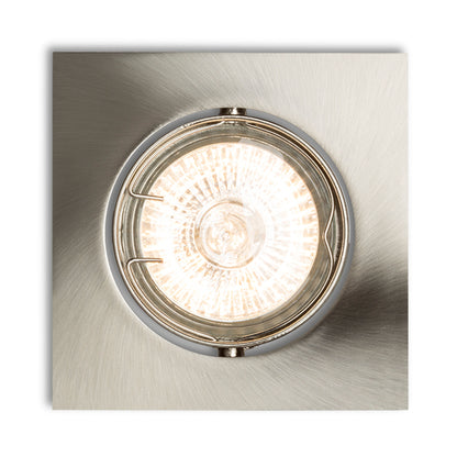 RENDL Outlet TOPIC SQ directional  matt nickel 230V LED GU10 8W R11732 2